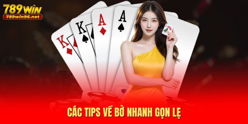 Các tips về bờ nhanh gọn lẹ Các tips về bờ nhanh gọn lẹ