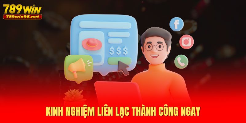 Kinh nghiệm liên lạc thành công ngay Kinh nghiệm liên lạc thành công ngay